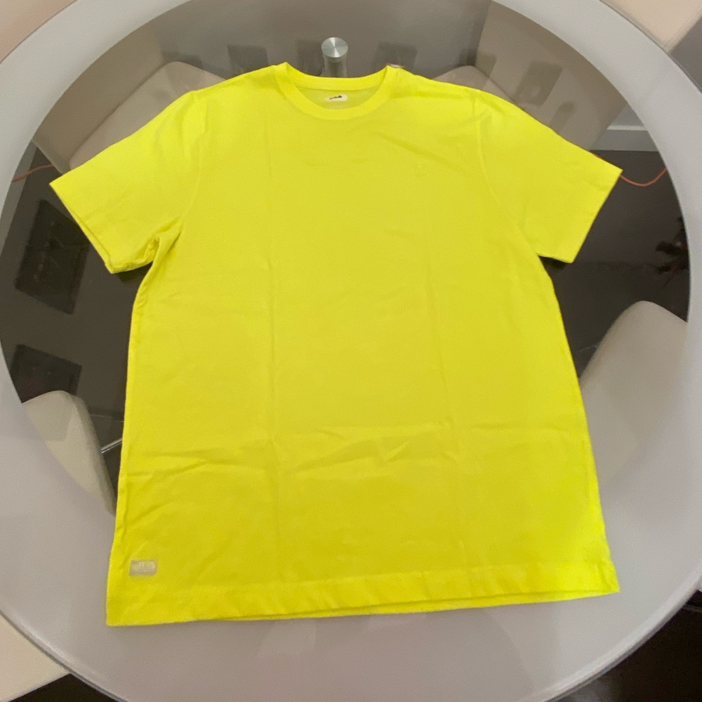 Neon Yellow Fila TShirt